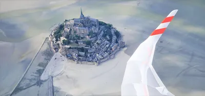 le Mont-Saint-Michel (Philippe de Péchy - Planeurs d'Ille-et-Vilaine)