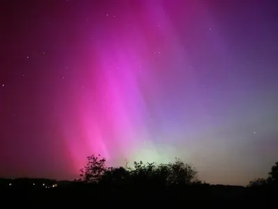 Polarlichter über Deutschland